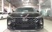 Bán xe Hyundai Santa Fe năm sản xuất 2019, màu đen, giá tốt