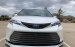 Toyota Sienna Platinum Hybrid 2021, màu trắng, nội thất nâu, bản 1 cầu full kịch đồ